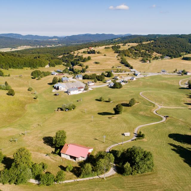Station des Plans d'Hotonnes sur le Plateau de Retord