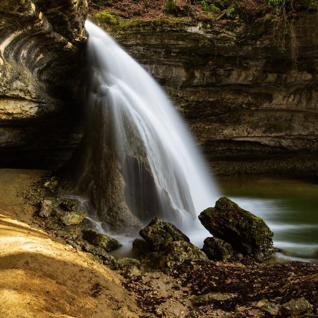 Cascade du Pain de sucre dans le Valromey