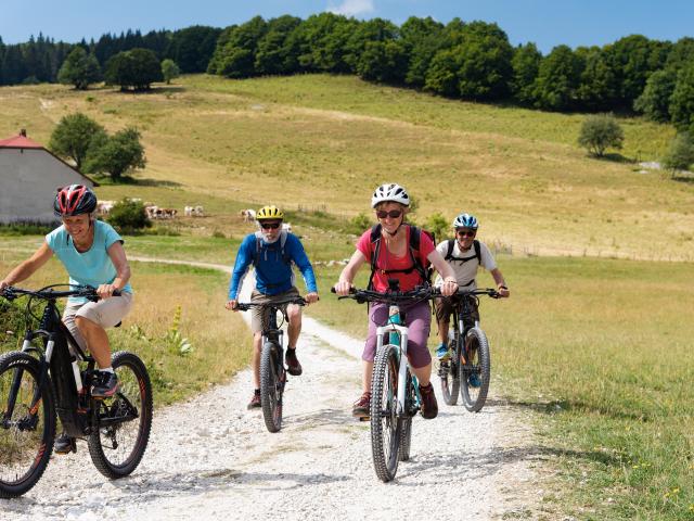 VTT sur le Plateau de Retord