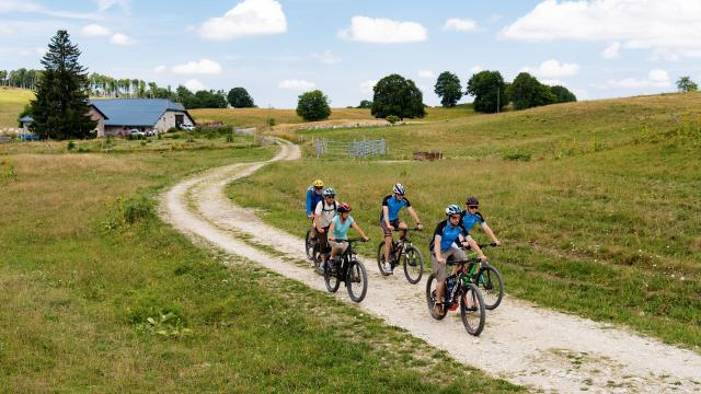 VTT sur le Plateau de Retord