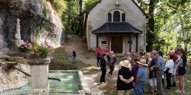 Visite guidée de l'Office de Tourisme à la fontaine et la Chapelle de l'Adoue