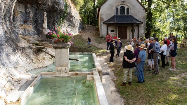 Visite guidée de l'Office de Tourisme à la fontaine et la Chapelle de l'Adoue