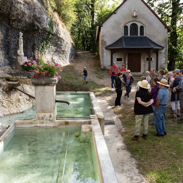 Visite guidée de l'Office de Tourisme à la fontaine et la Chapelle de l'Adoue
