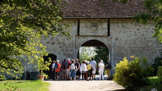 Visite guidée de l'Office de Tourisme au Chateau de Montvéran à Culoz