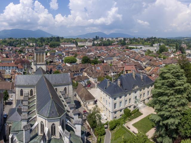 Panorama sur la ville de Belley