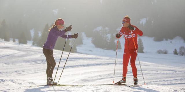 Cours de skating avec l'ESF