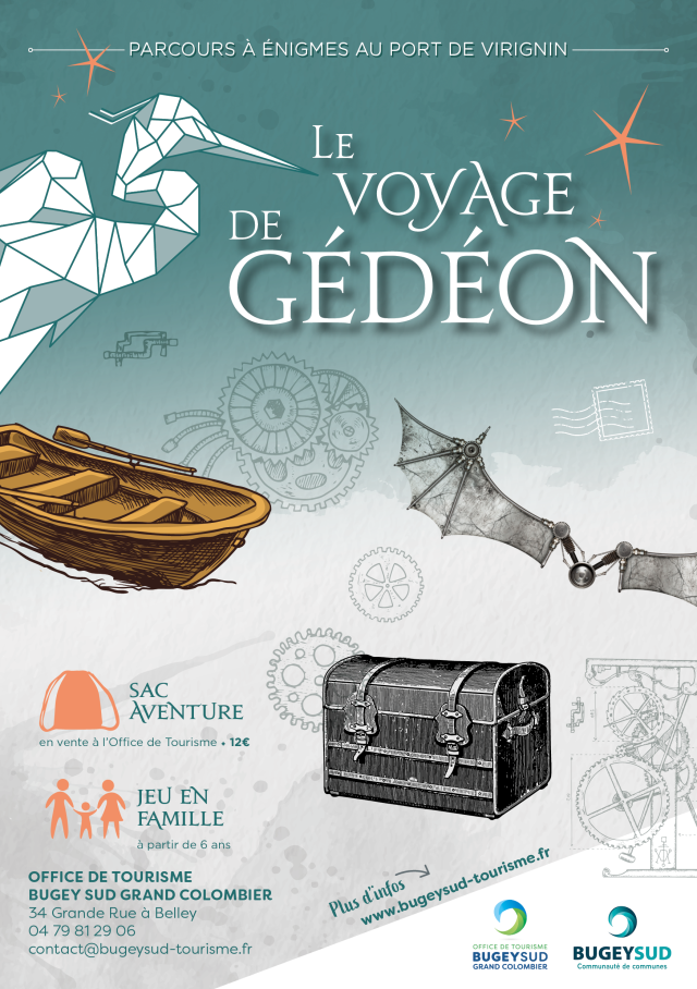 Le voyage de Gédéon - jeu à énigmes à Virignin
