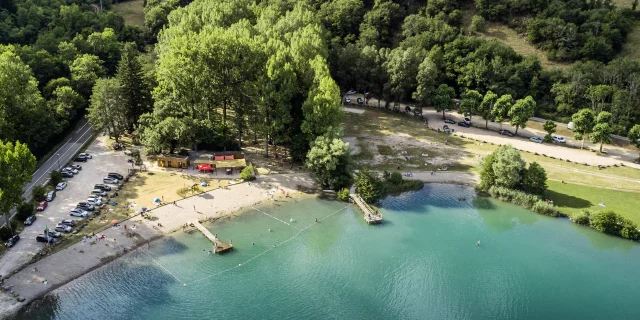 Lac de Virieu le Grand Bugey Sud