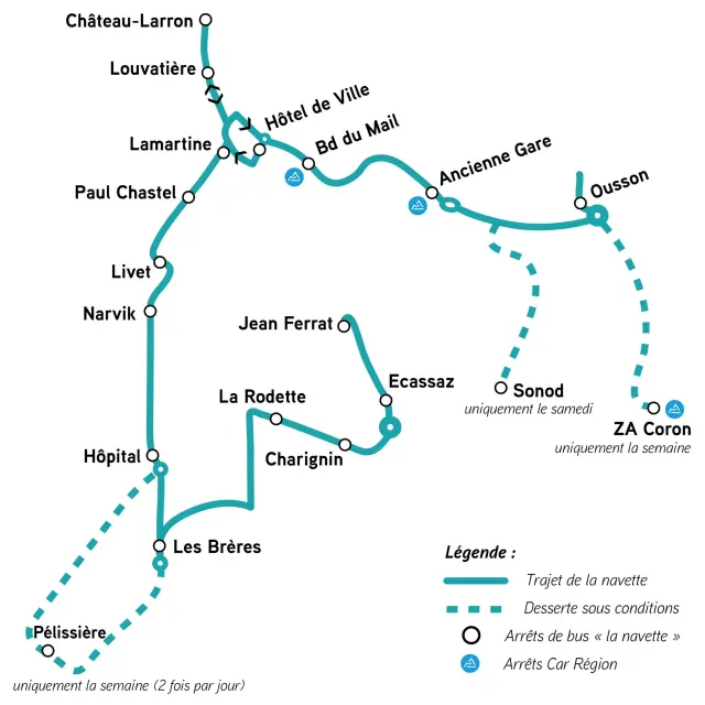 Plan Navette Urbaine Belley